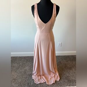 Show Me Your Mumu Jenn Maxi dress in Dusty Blush Size XS